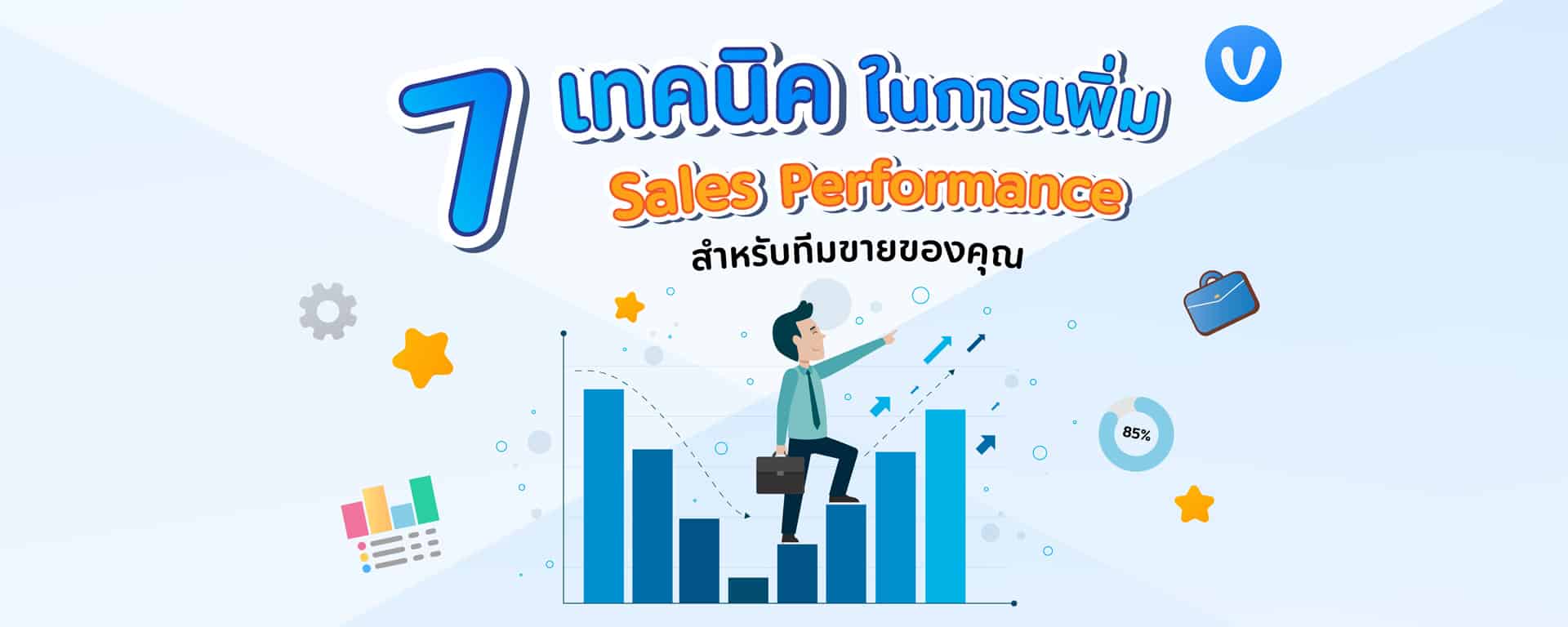 7 เทคนิคในการเพิ่ม Sales Performance สำหรับทีมขายของคุณ