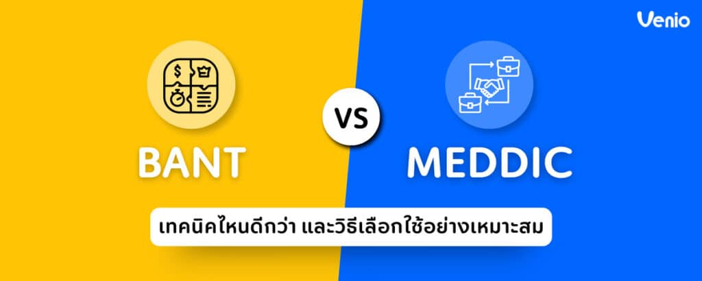 BANT vs MEDDIC เทคนิคไหนดีกว่า และวิธีเลือกใช้อย่างเหมาะสม